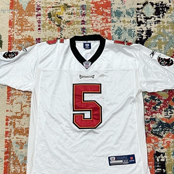 Josh Freeman Tampa Bay Buccaneers Stitched Reebok NFL Football Jersey - Picture 6 of 7